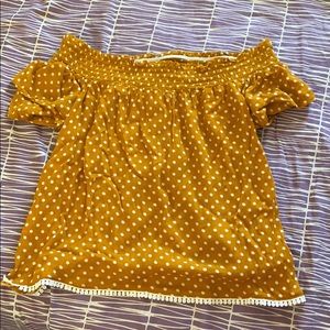 Off the shoulder top